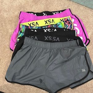 Bundle of 4 VXS workout shorts